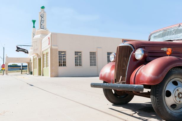 Now: Shamrock, Texas