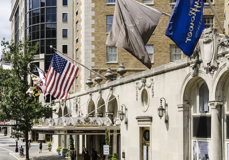Mayflower Hotel in Washington DC.