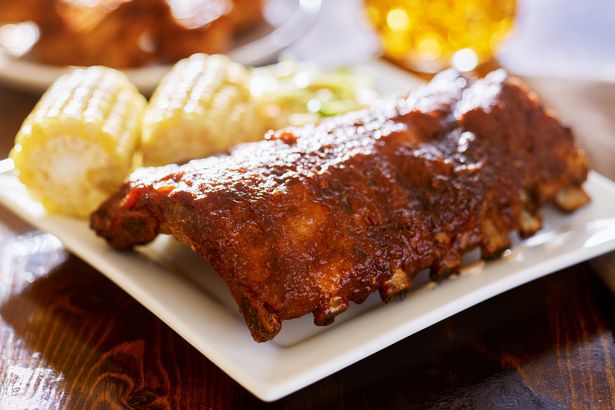 Hickory-Smoked Ribs With Georgia Mop Sauce
