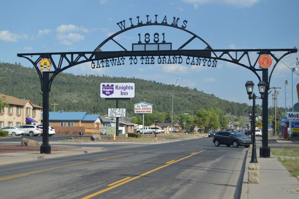 Now: Williams, Arizona