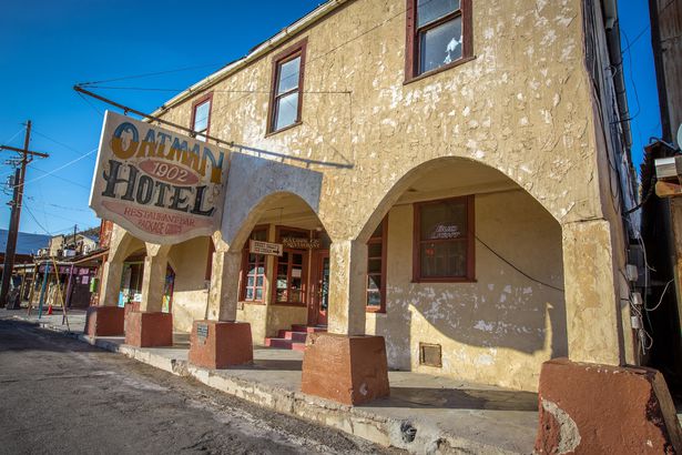 Then: Oatman, Arizona