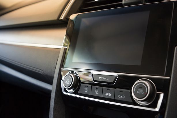 vehicle touch screen