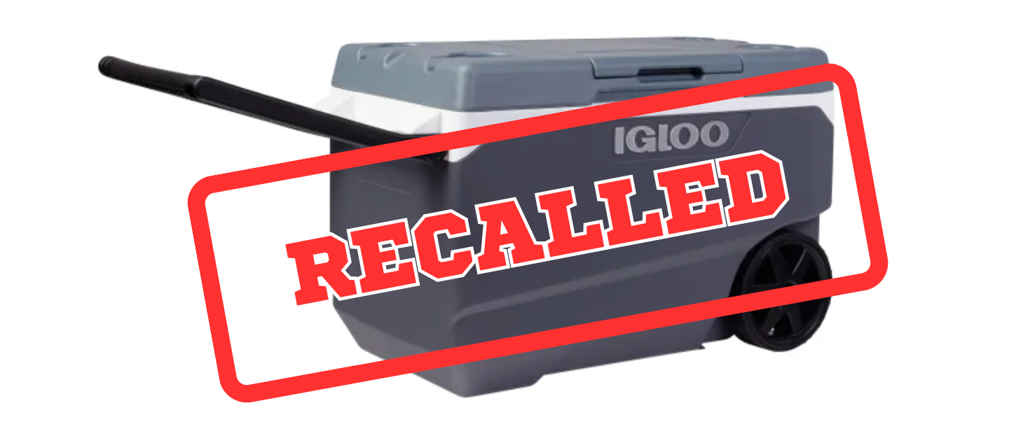 Igloo Coolers Recalled Due to Fingertip Amputation and Crushing Hazard