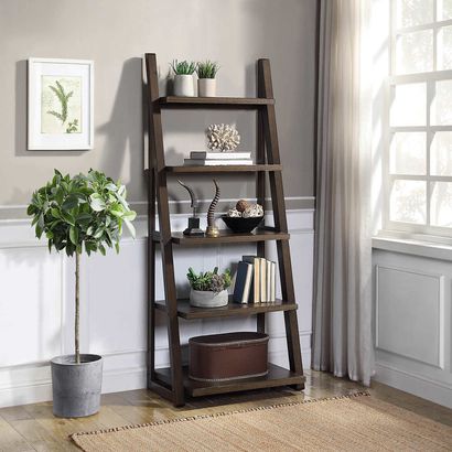 Langston 72" Ladder Bookcase