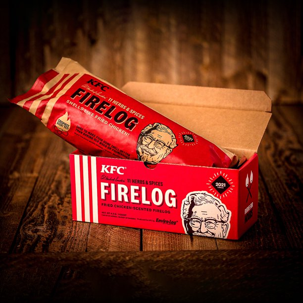 KFC 11 Herbs and Spices Firelog