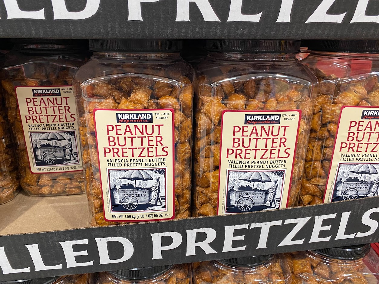 Kirkland Signature Peanut Butter Pretzels Costco
