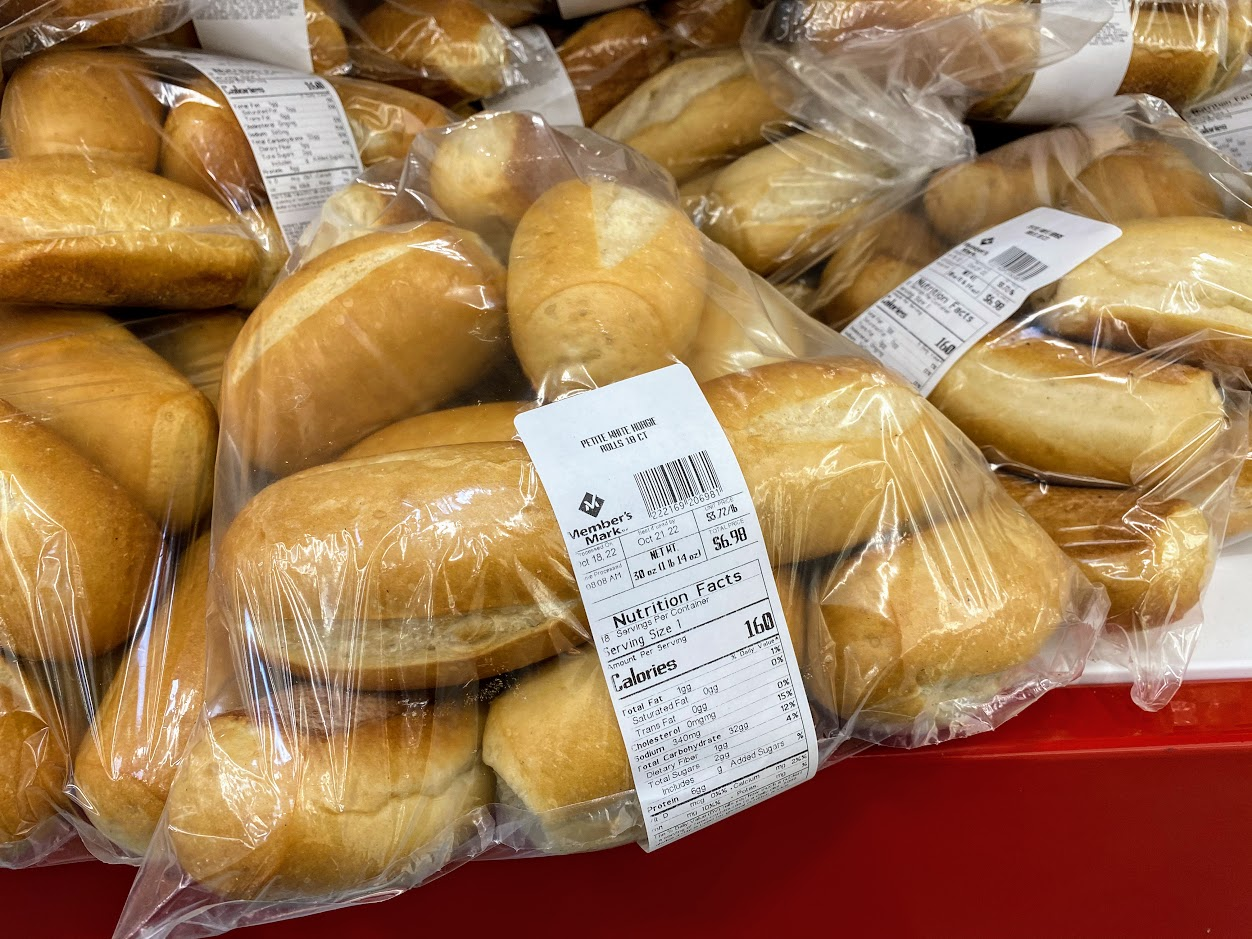 Member's Mark Petite White Hoagie Rolls