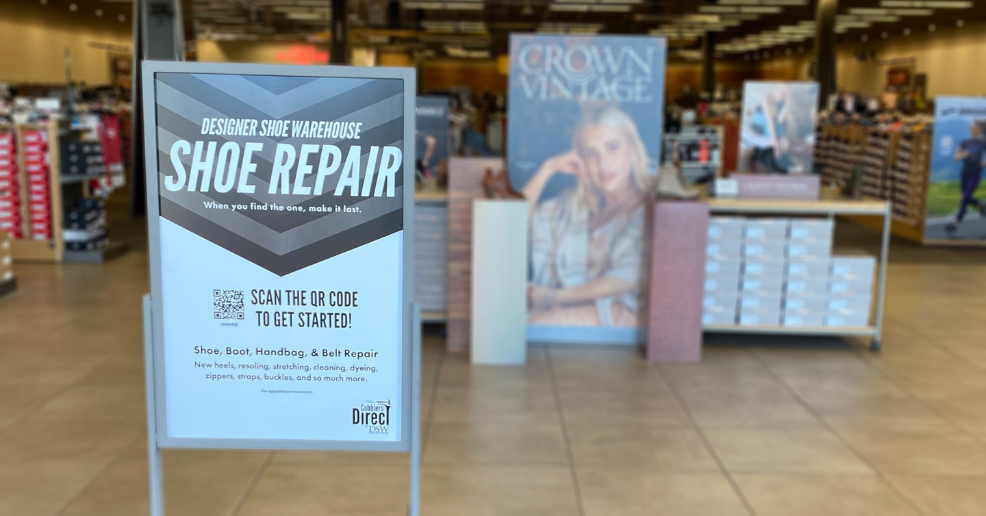 DSW Offers Shoe Repair Nationwide