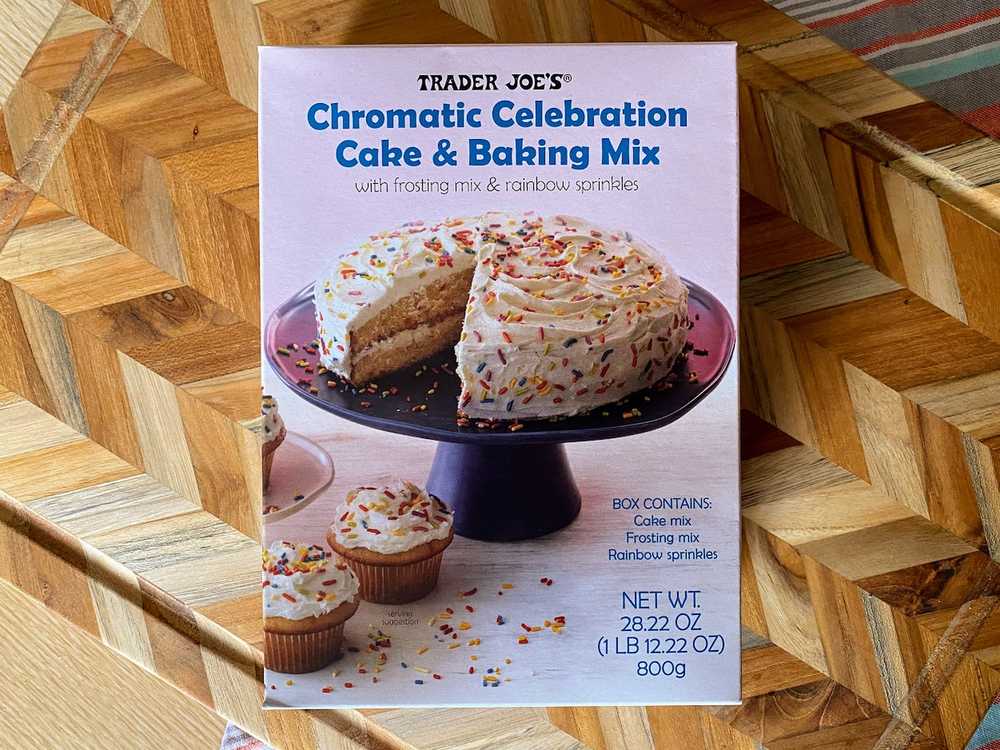 Trader Joe's New 5 Colorful Cake Mix Sucks the Fun Out of Funfetti