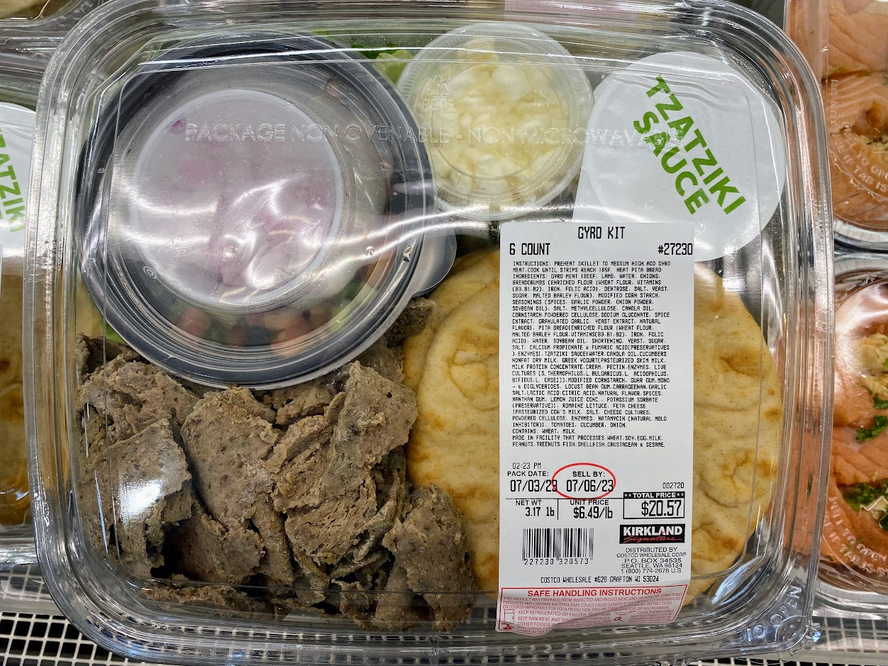 Costco kirkland gyro kit