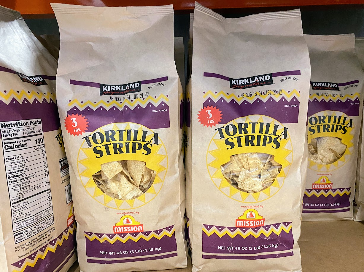 Kirkland tortilla strips costco