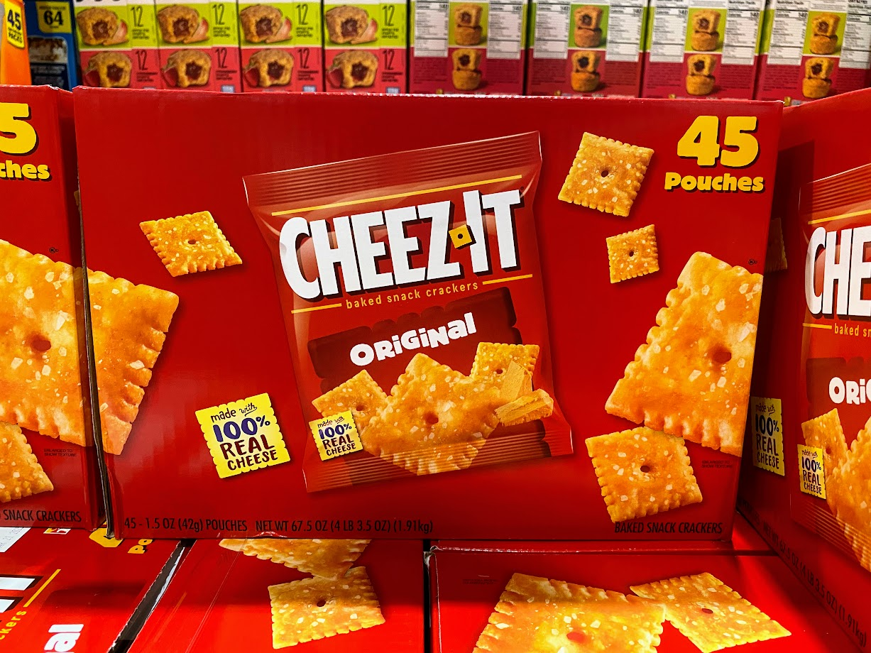 Cheez-It pouches costco