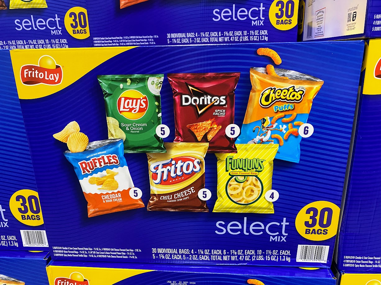 Frito-Lay variety box costco
