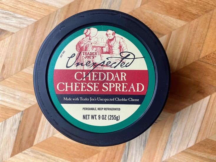 Trader Joe's unexpected cheddar spread
