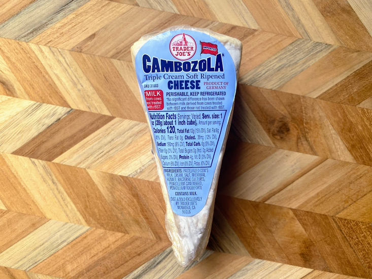 Trader Joe's Cambozola cheese