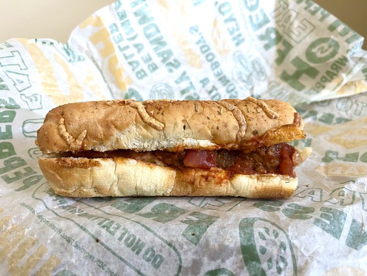 Meatball Marinara sub