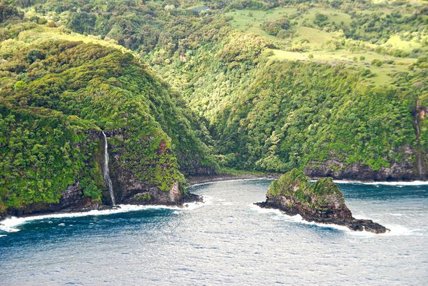 Molokai waterfall