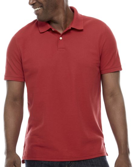 St. John's Bay Men's Short Sleeve Polo Shirt