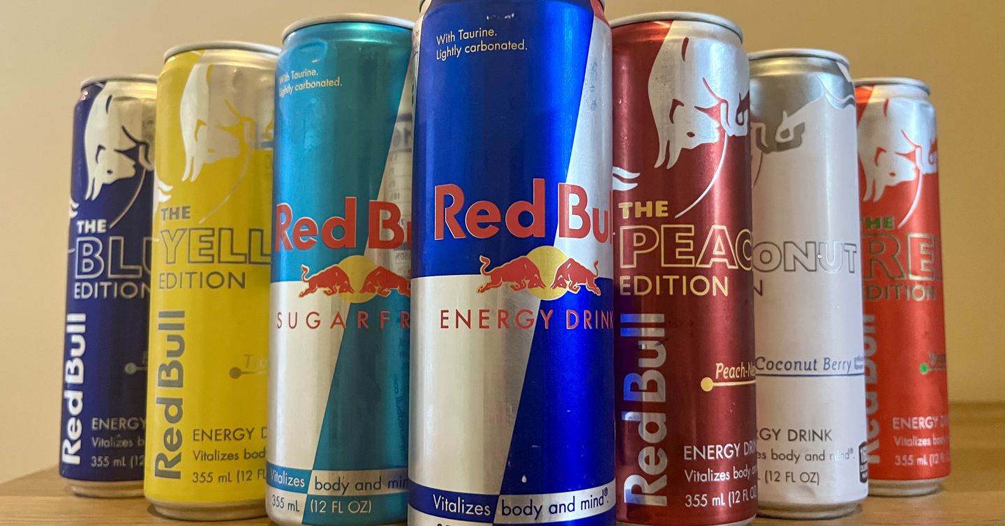 The Best Red Bull Flavors Ranked