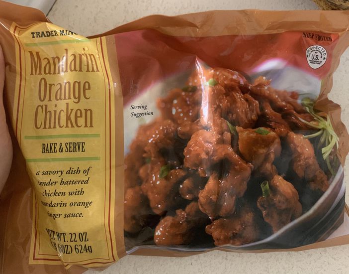 Trader Joe's Mandarin Orange Chicken