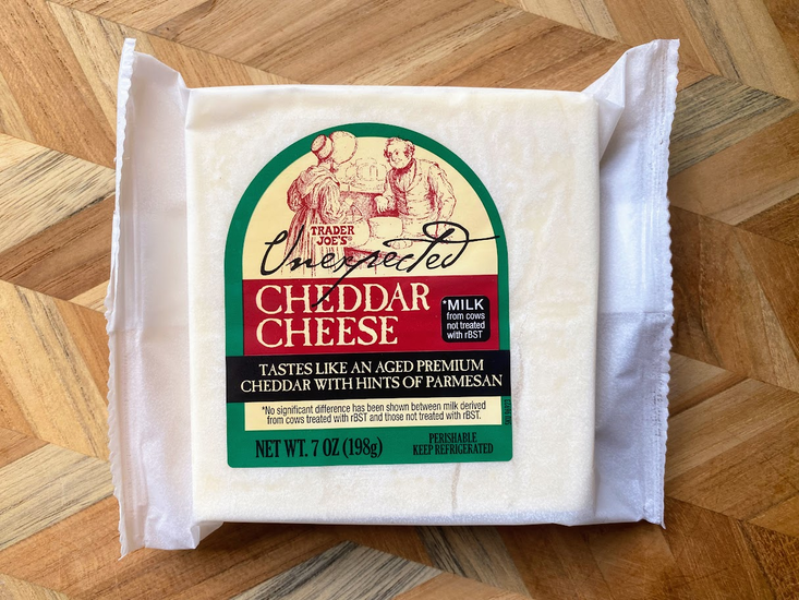 Trader Joe's unexpected cheddar cheese